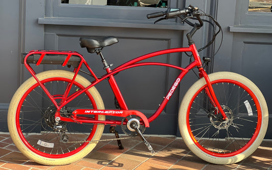 Interceptor 26" Classic Ruby Red #5113,  500w, 15Ah