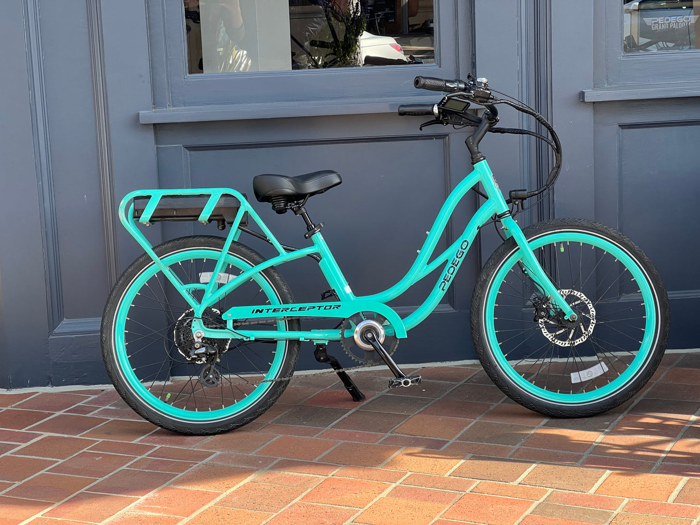 Interceptor 24" Step Thru Seafoam #9789, 500w, 15Ah