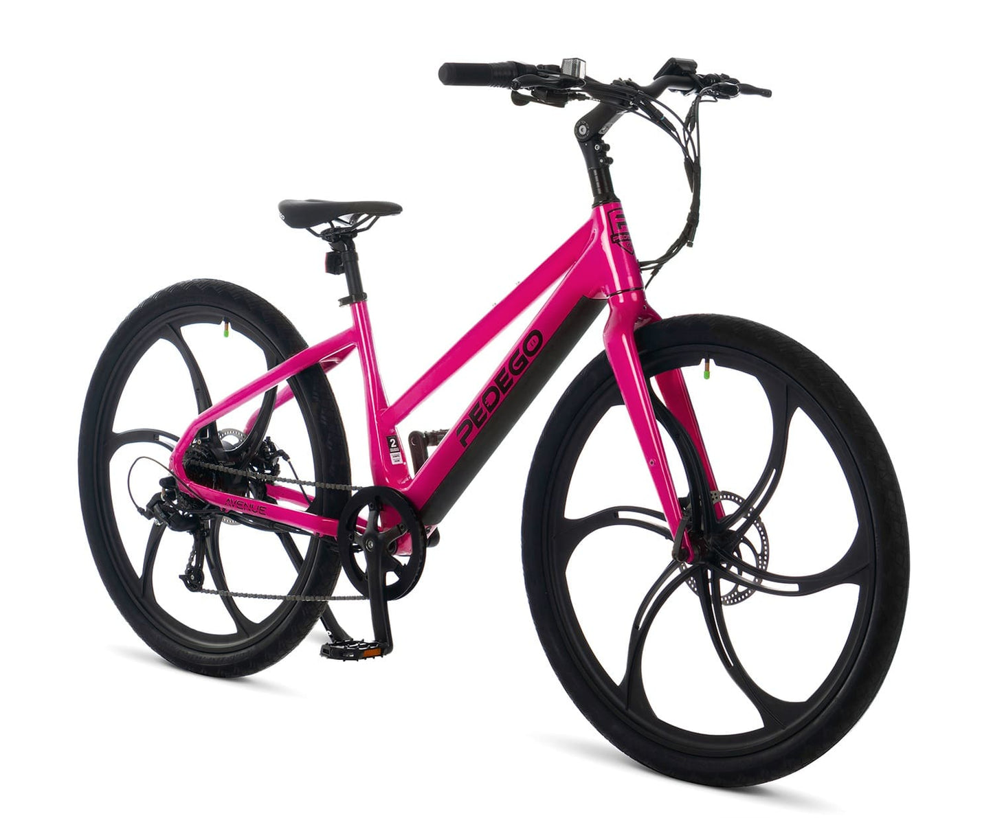 28" Avenue Step Thru P500 - Wildberry Pink w/ MAG Wheels