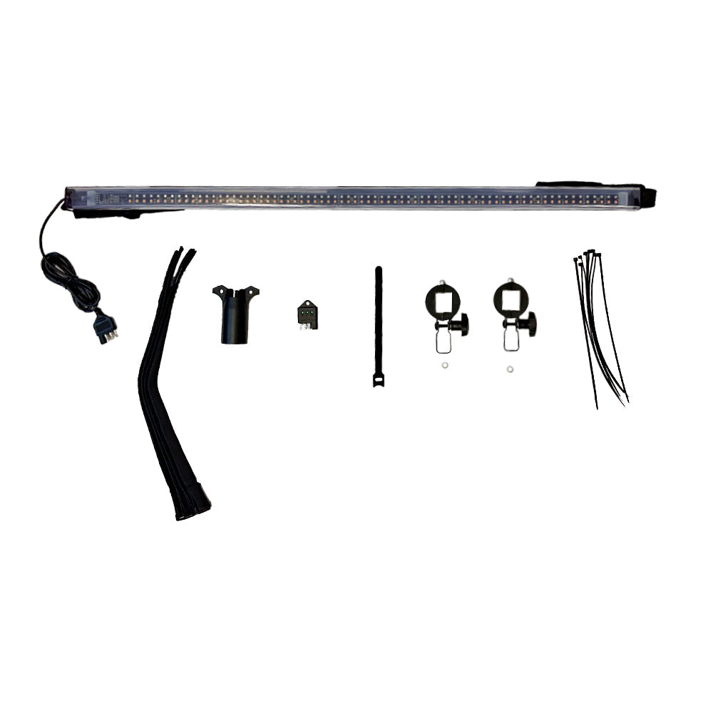 Safety Light Bar for Bike Racks