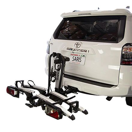 Saris Door County2-Bike Motorized Hitch Rack, Electric Lift, Easy Tilt & Electric Rear Lights