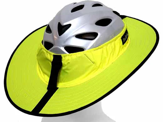 Da Brim Classic Fluorescent Yellow Helmet Visor Brim