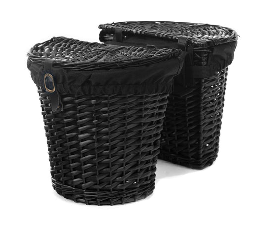 Rear Rack Wicker Basket