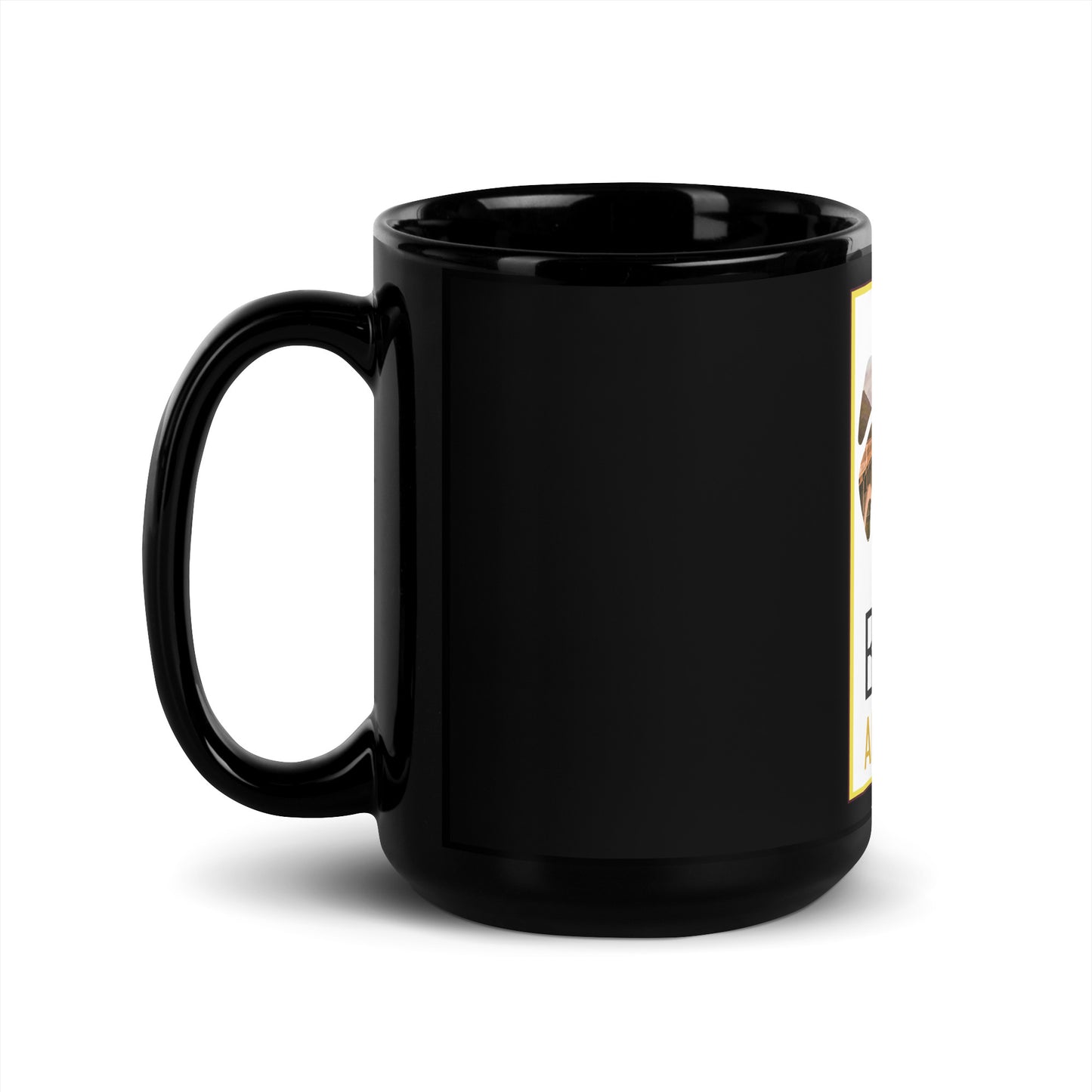 Big Sur Adventures Black Glossy Mug