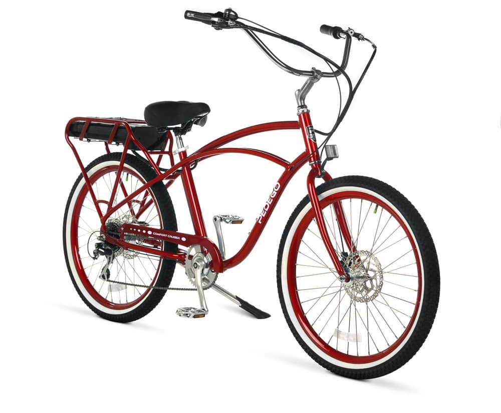 26" Comfort Cruiser Classic - Red w/ Red Rims